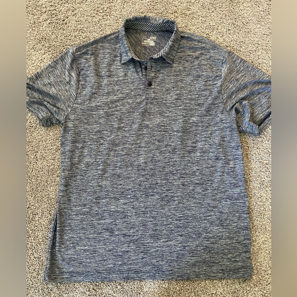 Lot of 5 men’s XL under armour polos